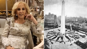 Mirtha Legrand saludó al Obelisco porteño a 90 años de su inauguración: “La Chiqui estuvo presente”