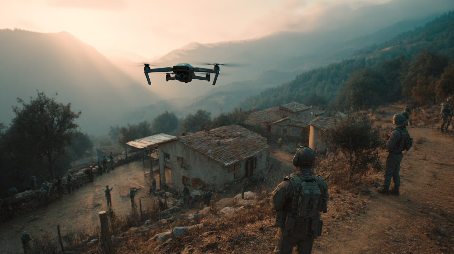 Operadores droneros del CJNG emplean drones modificados para ataques aéreos y operaciones de vigilancia en zonas controladas. - (Imagen Ilustrativa Infobae)
