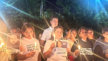 Los familiares de los presos