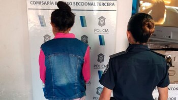 Detenida en un hotel alojamiento de La Plata