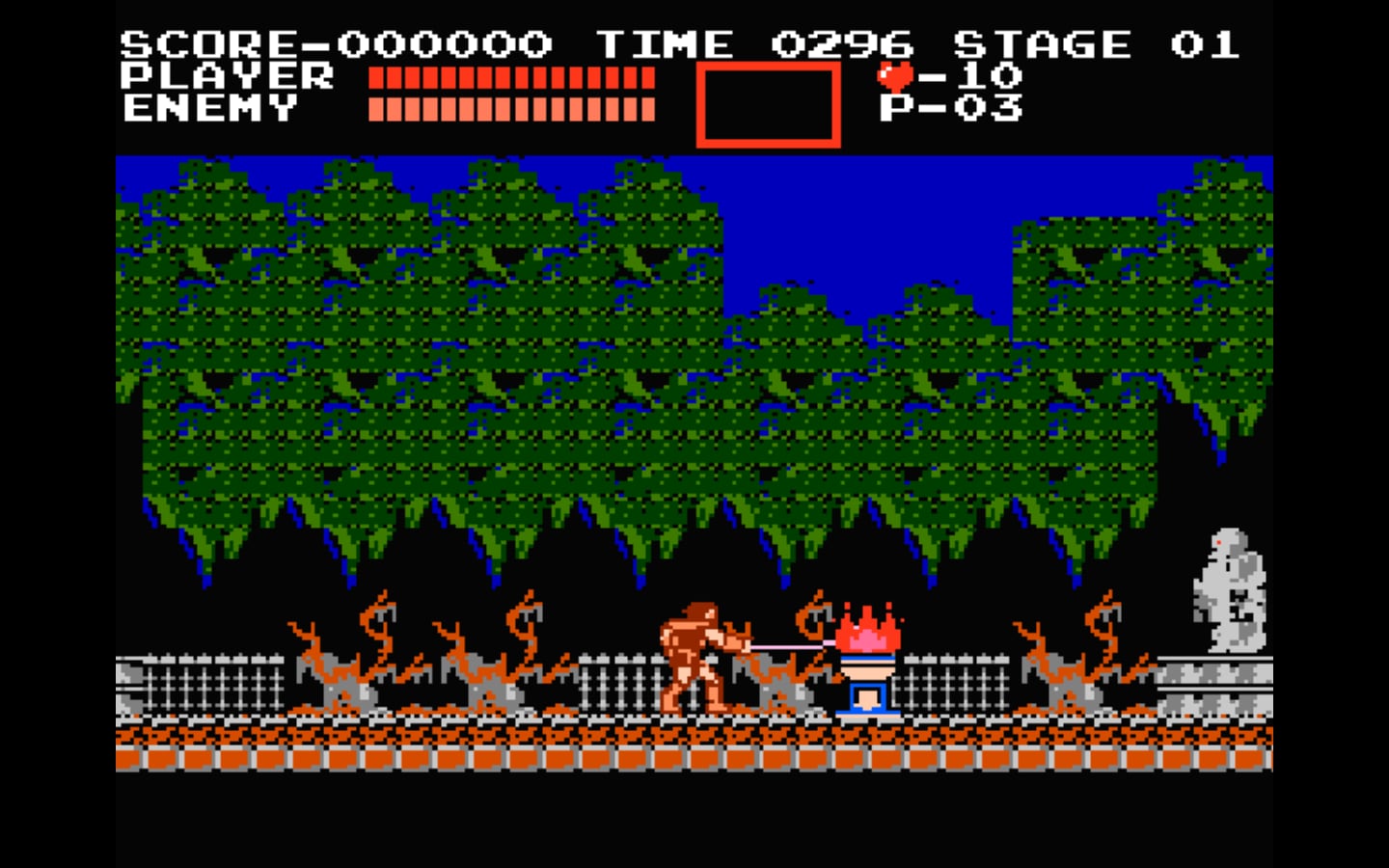 Simon Belmont, protagonista del primer Castlevania, tiene que enfrentarse a Drácula tras superar seis niveles. (Konami)