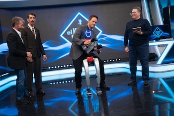 Chris Pratt en el plató