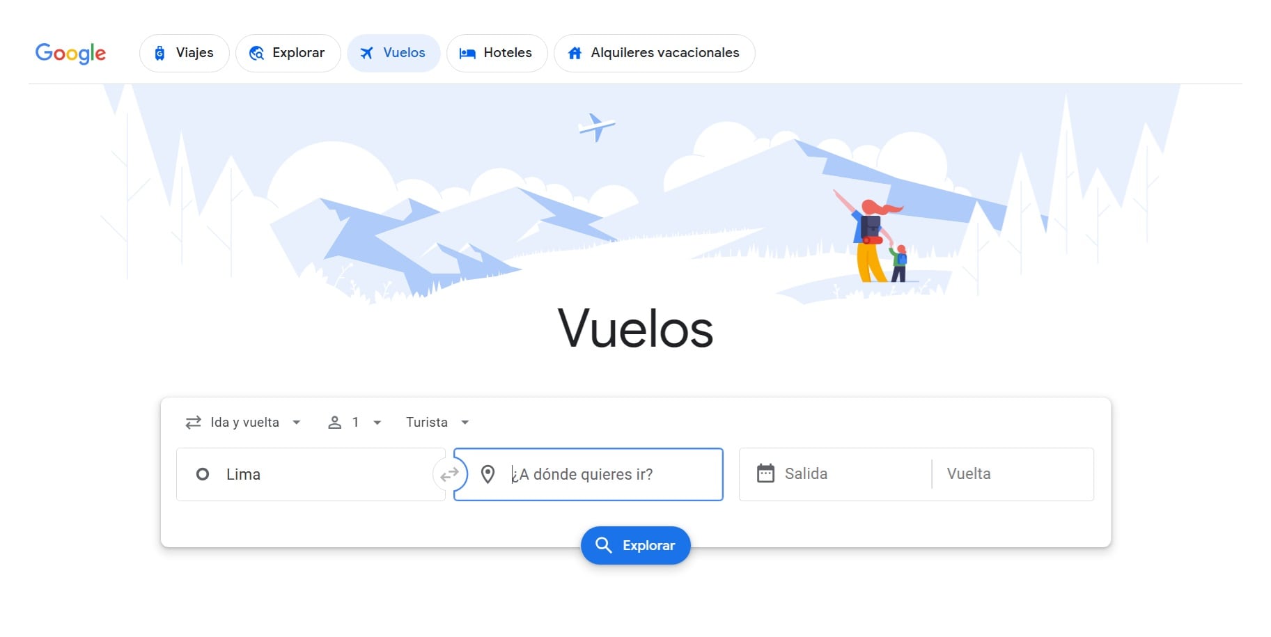 Puedes utilizar el calendario flexible de Google Vuelos para identificar los días más económicos para volar. (Google)