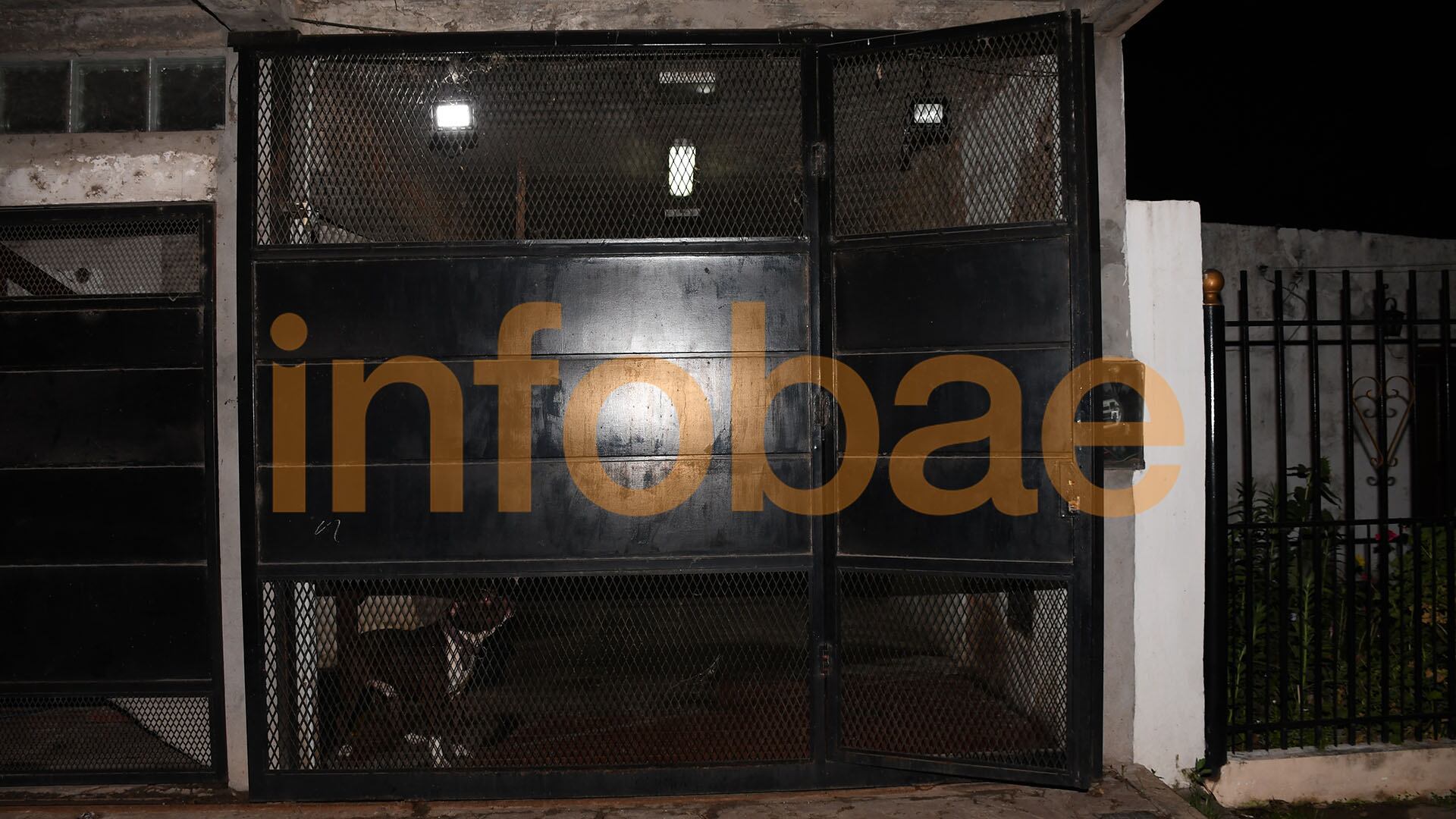 El portón de entrada