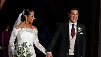 Miguel Sierralta y Alicia se dan el 'sí, quiero'en Madrid rodeados de rostros conocidos