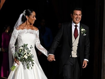 10/10/2026 Miguel Sierralta y Alicia Banquez tras darse el 'Sí, quiero' en la iglesia de San Jerónimo el Real
EUROPA ESPAÑA SOCIEDAD
EUROPA PRESS REPORTAJES