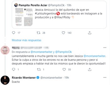 El tweet de Ricardo Montaner