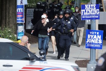 La policía metropolitana de Washington,