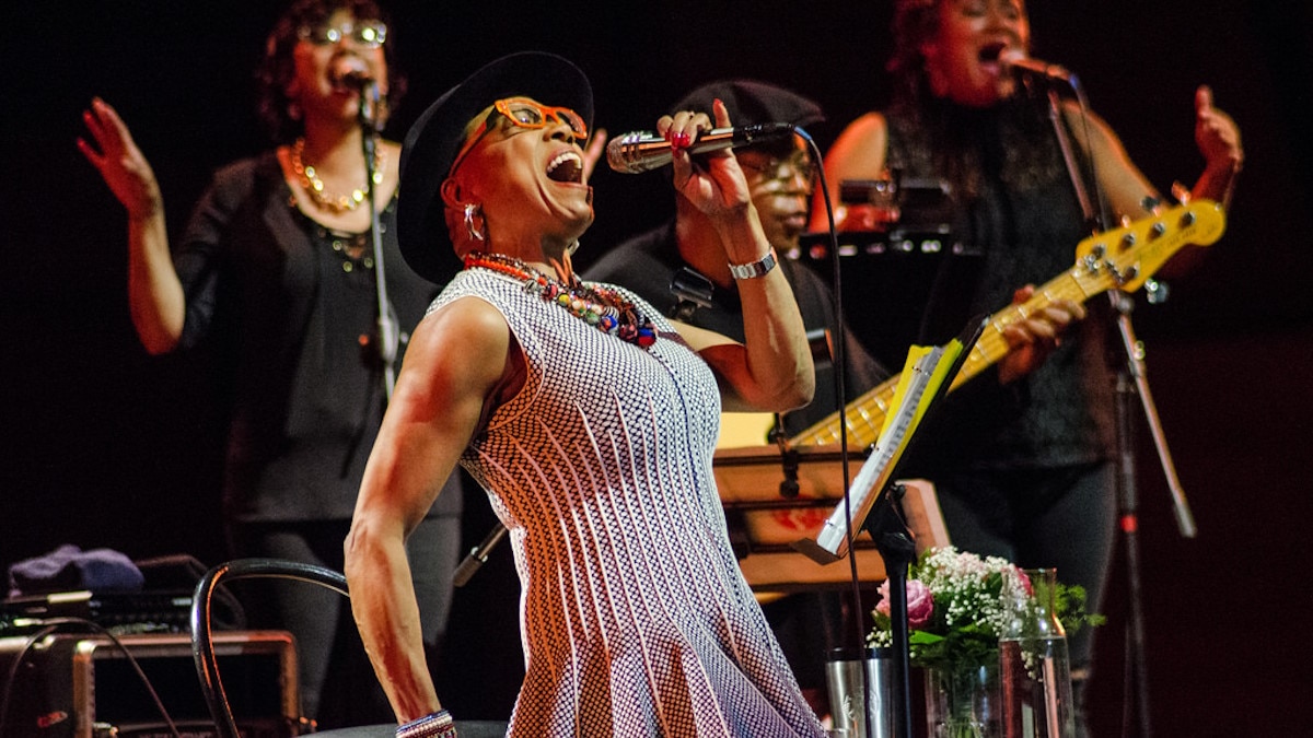 Dee Dee Bridgewater y Bill Charlap en acción