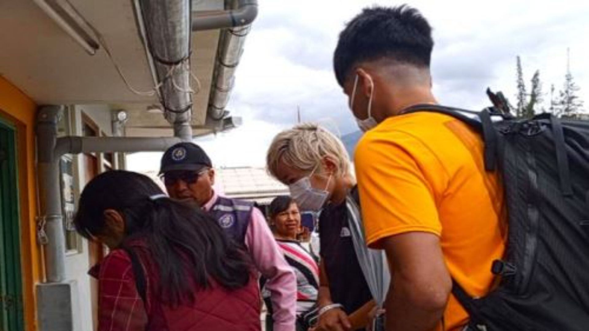 Saki Terada fue trasladada en helicóptero al Hospital Víctor Ramos Guardia de Huaraz, donde permaneció internada durante tres días. (Foto: Andina)