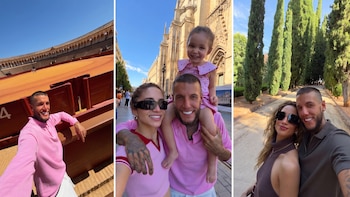 Alex Caniggia, Melody Luz y Venezia de paseo por Andalucía: plaza de toros, looks a tono y reconciliación