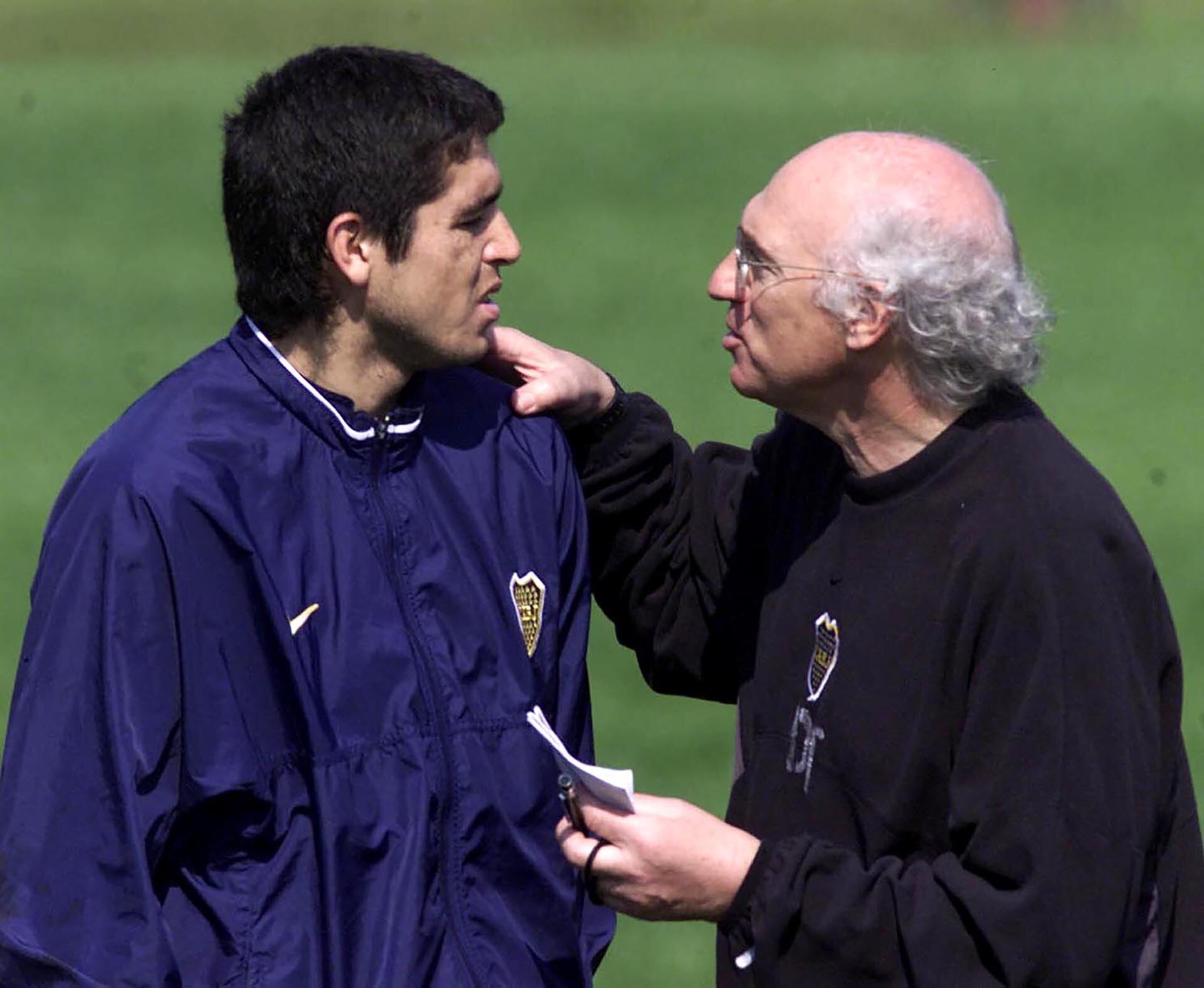 Riquelme expresó su admiración por Carlos Bianchi (Foto:Carlos Brigo/D.Popular)