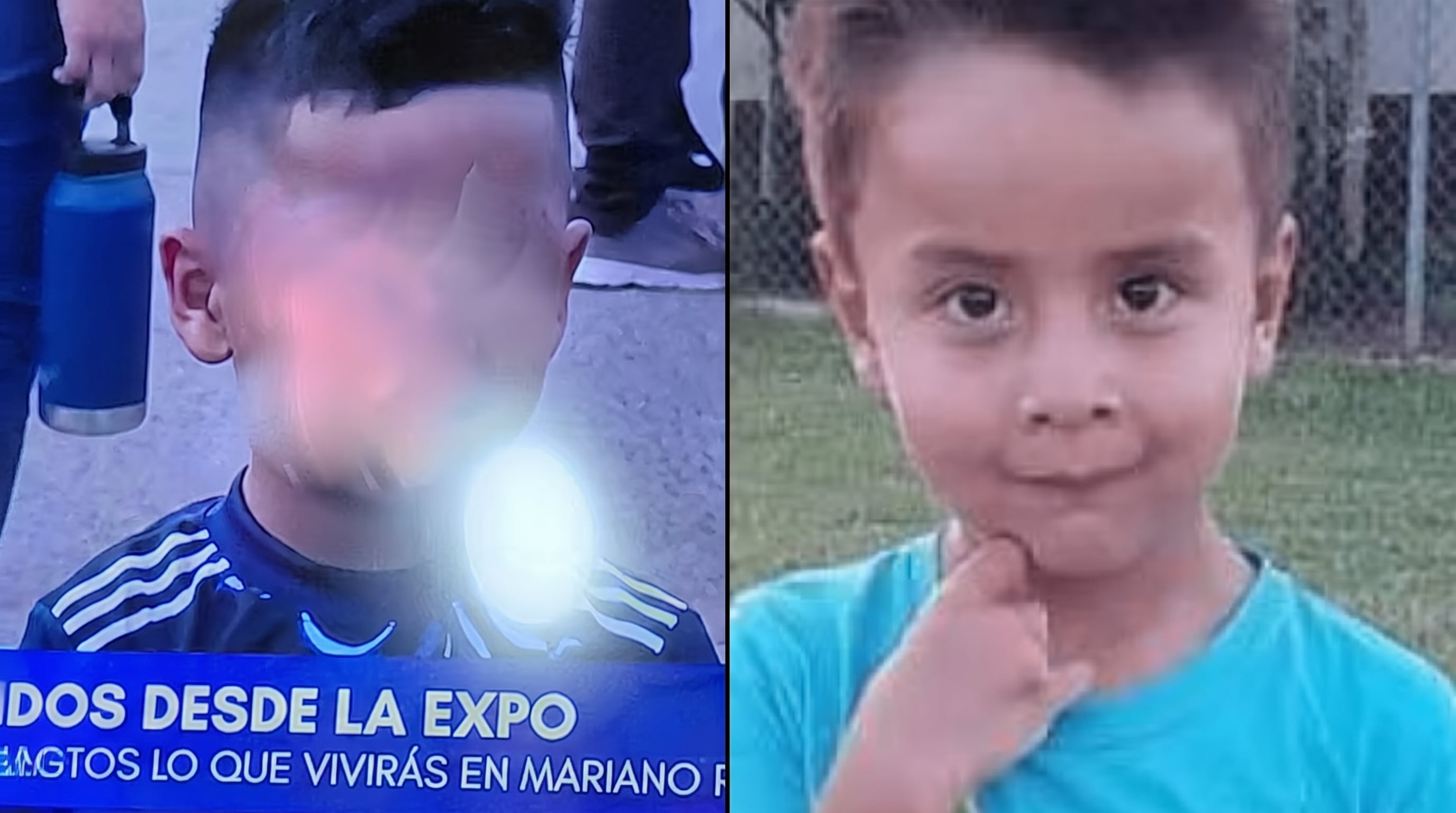 Descartaron que el niño filmado en la Expo de Paraguay sea Loan Peña