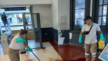 Un enfrentamiento salvaje en la