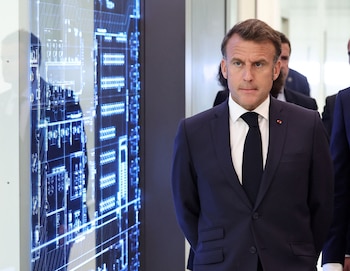 Macron prometió más sanciones a