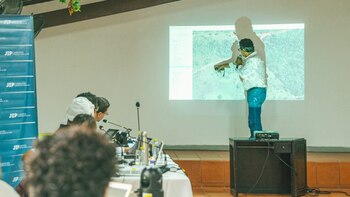 Por medio de diferentes ángulos