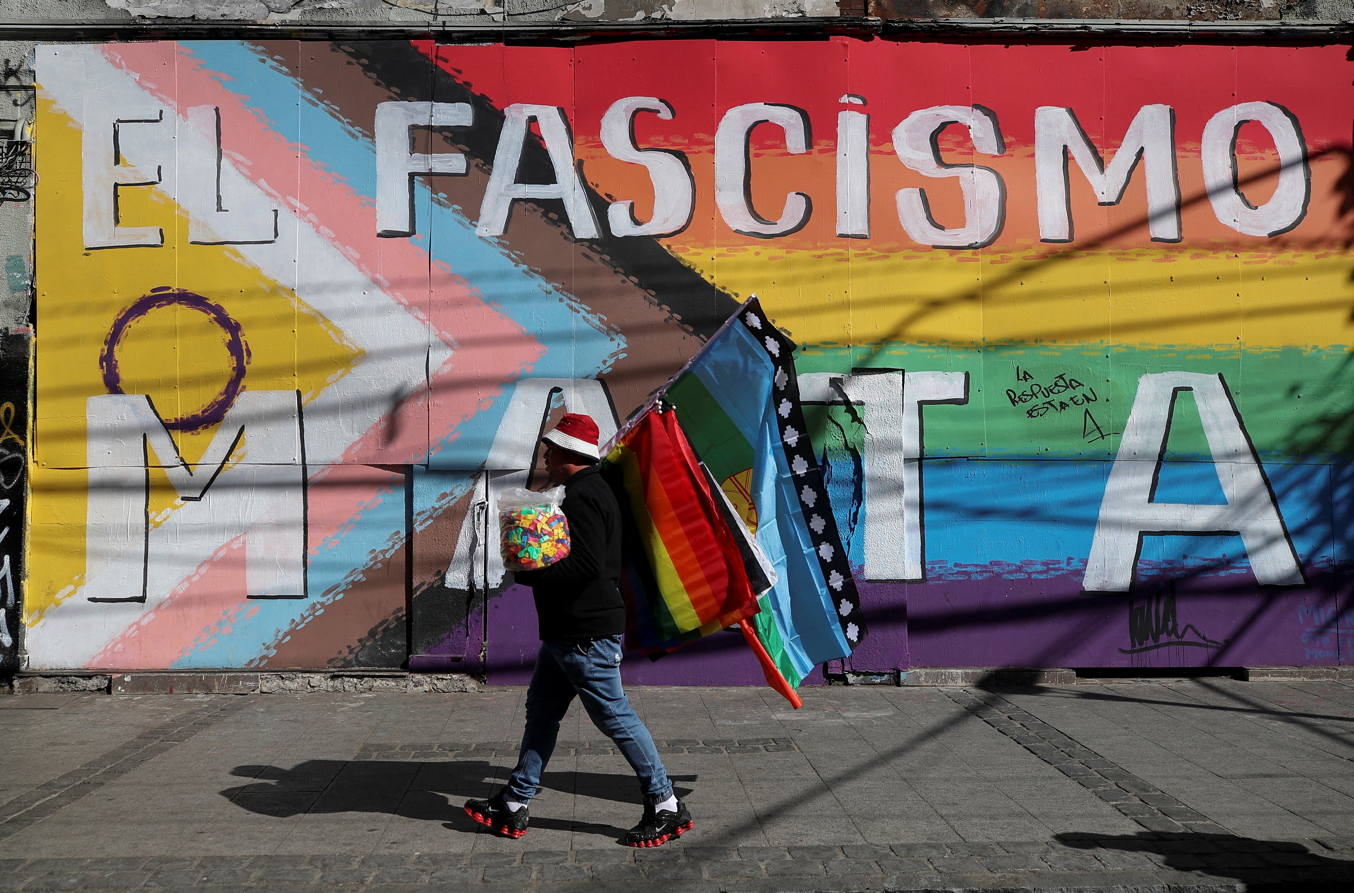 Mayo de 2025, Valparaíso, Chile. La palabra