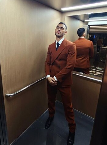 Alex compartió esta imagen de