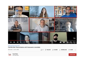 Pablo Jofre Leal (centro) y