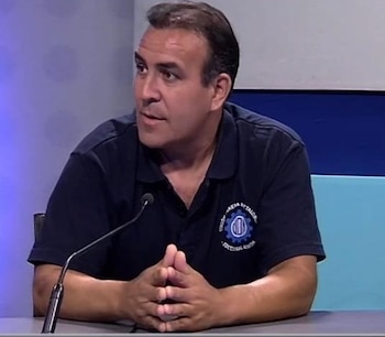 Juan Carlos Gualano, opositor de