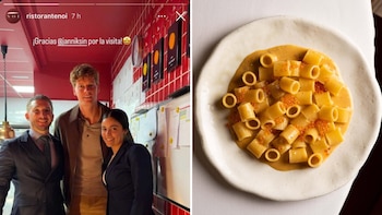 Así se come en Noi, el restaurante italiano con sello Michelin que Sinner ha elegido para una cena en Madrid