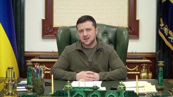 El presidente ucraniano, Volodímir Zelensky