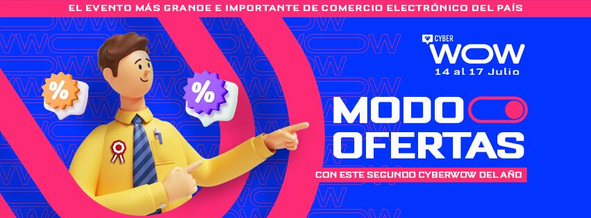 Cyber Wow inicia la próxima semana. Foto: Cyber Wow