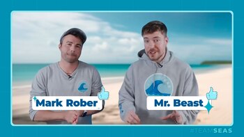 Los youtubers Mr. Beast y