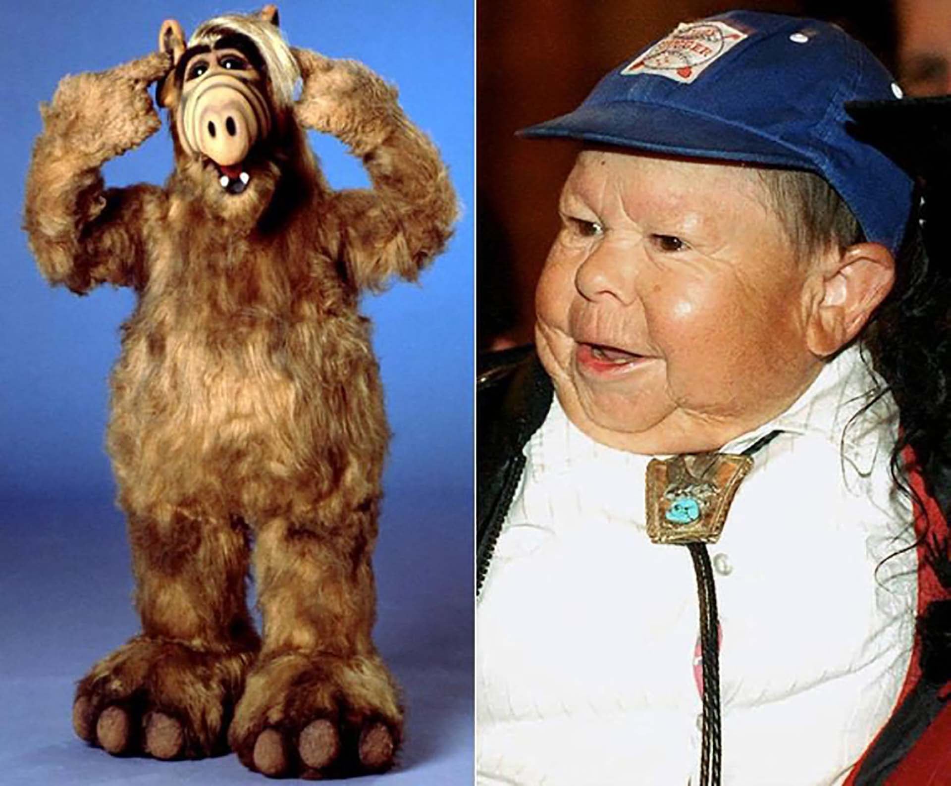 Mihaly “Michu” Meszaros, el actor que se metía en el disfraz de Alf para las escenas de cuerpo completo (Archivo)