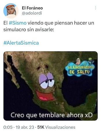 Sismo de magnitud de 5.1