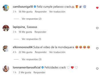 Cumpleaños de Teófilo Gutiérrez