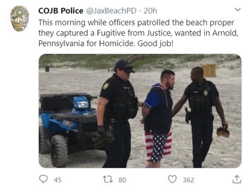 (Foto: Twitter Departamento de Policía