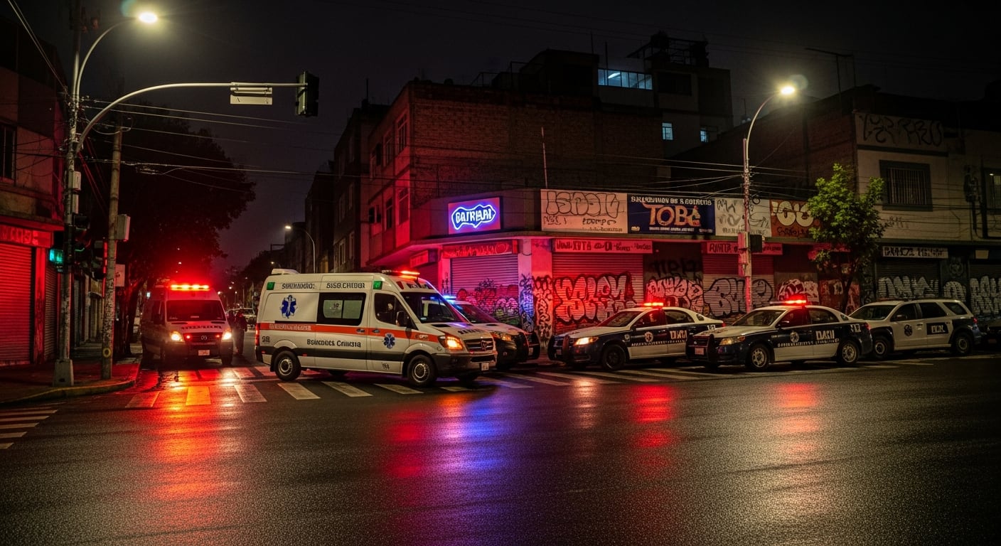 Balacera frente a chelería en Tepito deja tres heridos, incluida una niña de 12 años