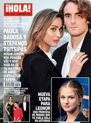 Portada de la revista '¡Hola!'