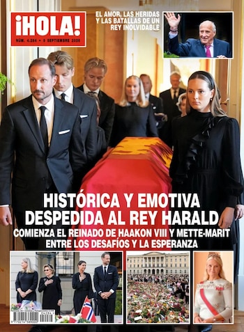 Portada de la revista '¡HOLA!' del 2 de septiembre de 2026.