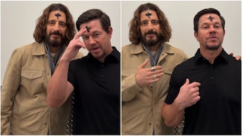 Mark Wahlberg y Jonathan Roumie