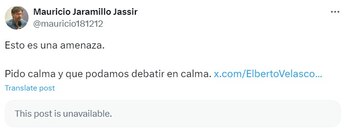 Mauricio Jaramillo Jassir hizo un