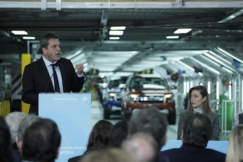 Sergio Massa, ministro de Economía,