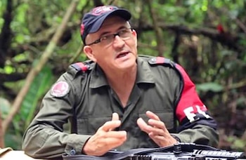 Antonio García, líder del ELN,