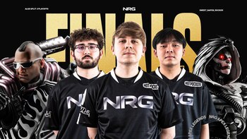 Cartel promocional de NRG con