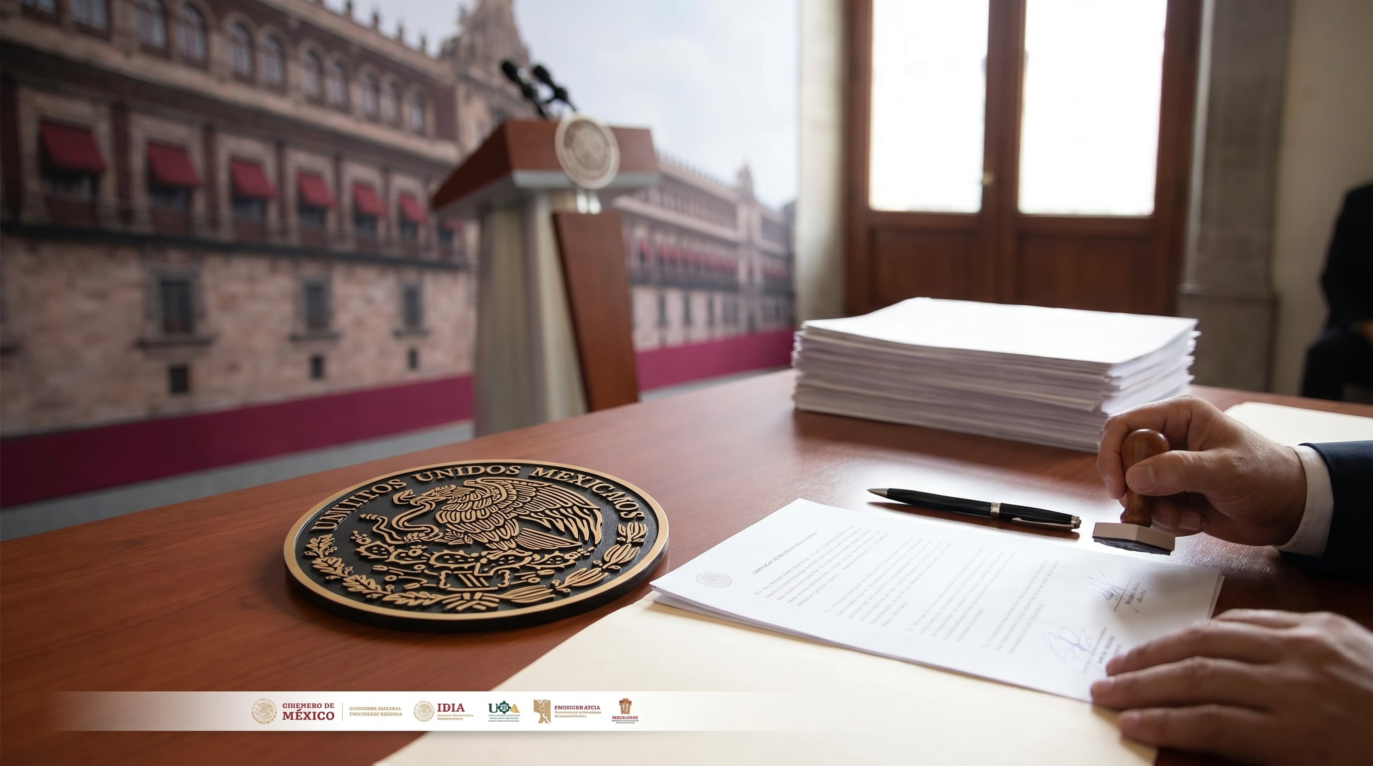 Sancionan a 10 servidores públicos de distintas dependencias federales por faltas administrativas no graves. Crédito: IA