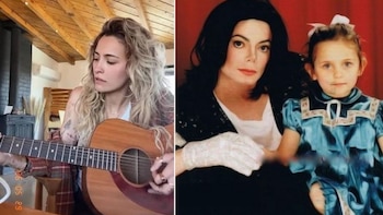 Paris Jackson recuerda a Michael Jackson con dos canciones y una tierna grabación de su infancia