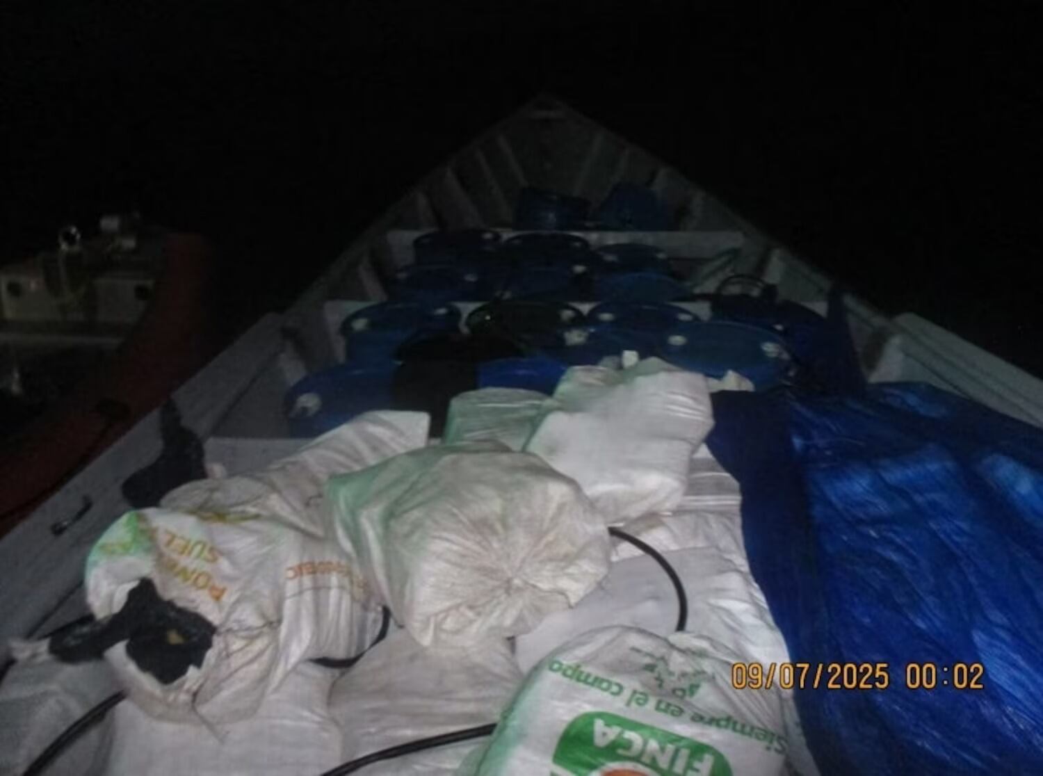 La droga fue descargada en Port Everglades el 25 de agosto, en el acto de mayor desembarco de estupefacientes registrado por la Guardia Costera. (Guardia Costera de los Estados Unidos)