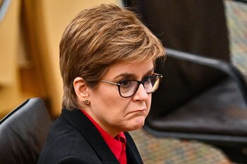 La primera ministra de Escocia,