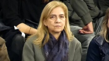 La infanta Cristina, preocupada por