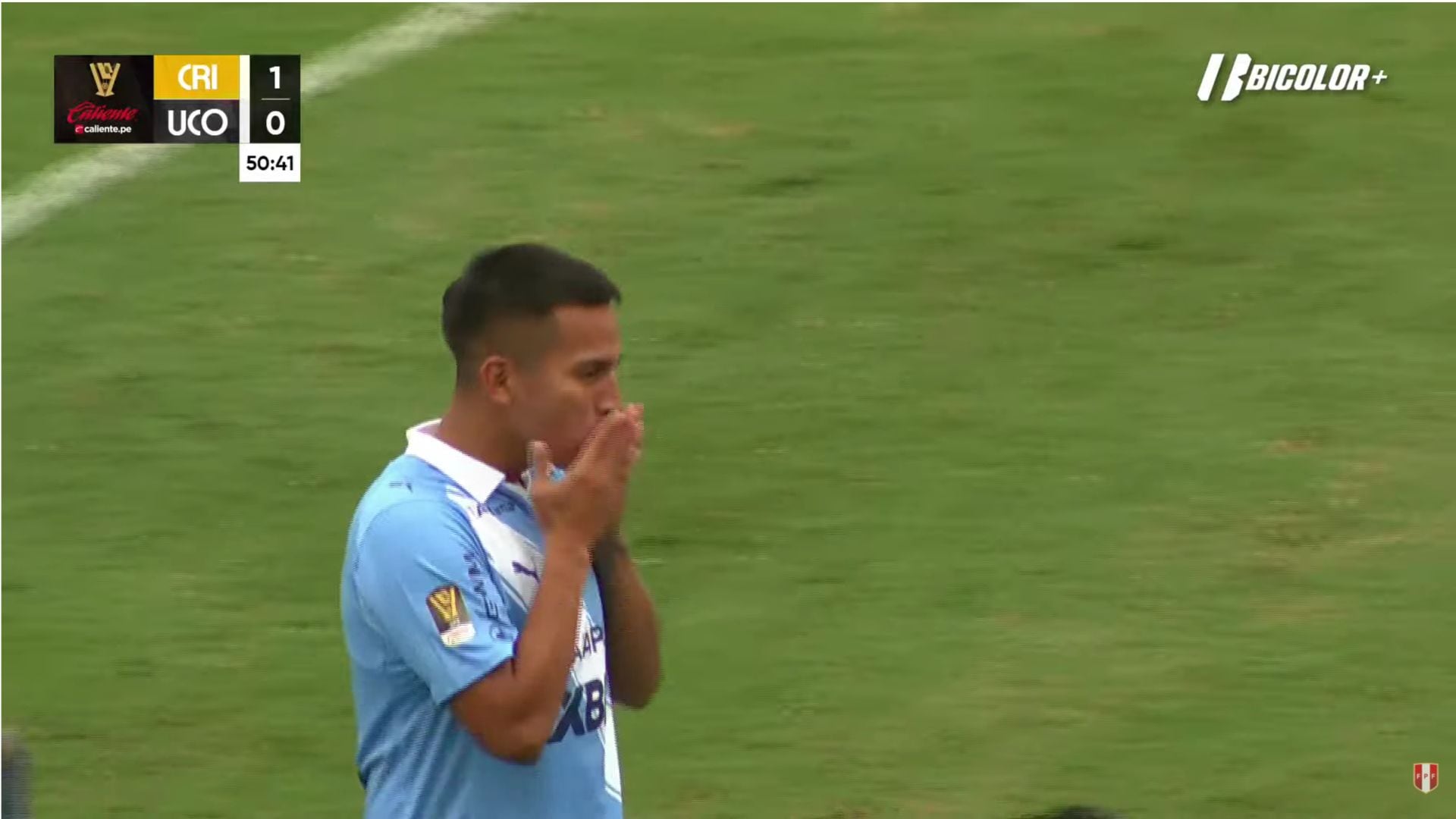 Golazo de Martín Távara con zurdazo desde fuera del área en Sporting Cristal vs Unión Comercio por Copa de la Liga 2026.