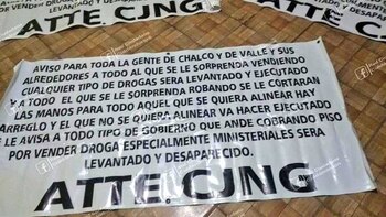 En las mantas amenazaron con