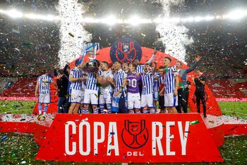 Real Sociedad ganó un título histórico (Foto: Reuters)