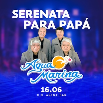 Agua Marina en concierto.