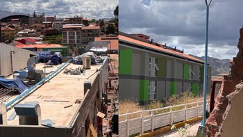 Obra del hospital Antonio Lorena